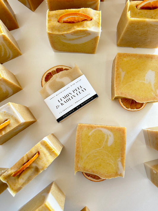 Lemon Peel & Kaolin Clay Bar Soap